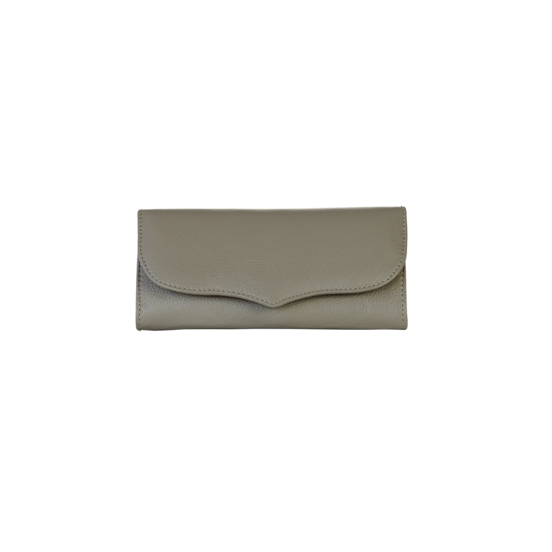 MeghanK Continental Wallet - Pebble