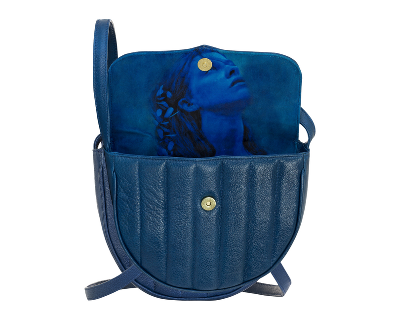 The Clarissa - Peacock Blue