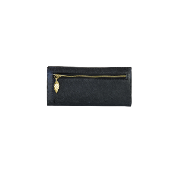 MeghanK Continental Wallet - Vintage Black