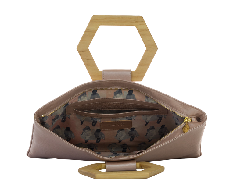 The Lady Laptop Bag - Rose Gold