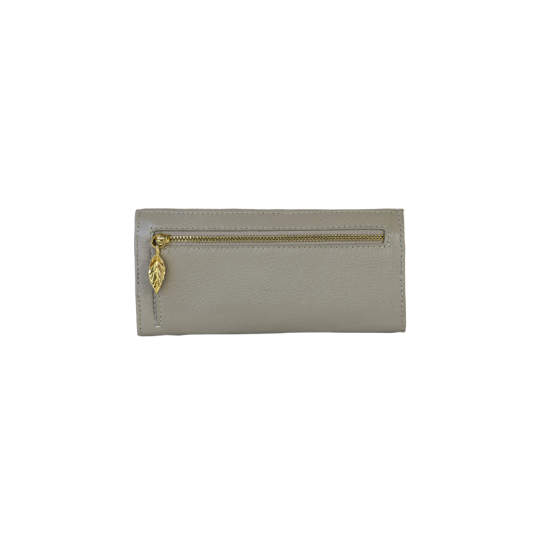 MeghanK Continental Wallet - Pebble