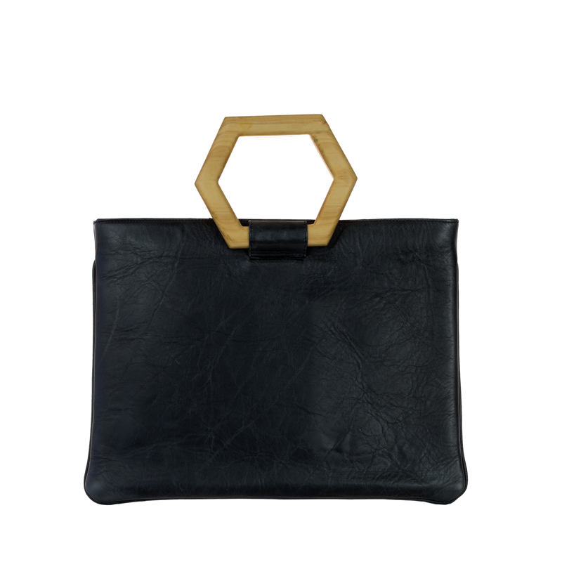 The Lady Laptop Bag - Vintage Black