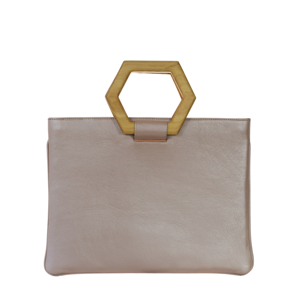 The Lady Laptop Bag - Rose Gold