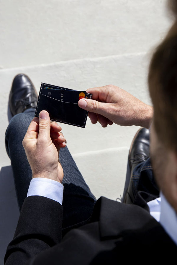 Men’s Credit Card Holder - Black