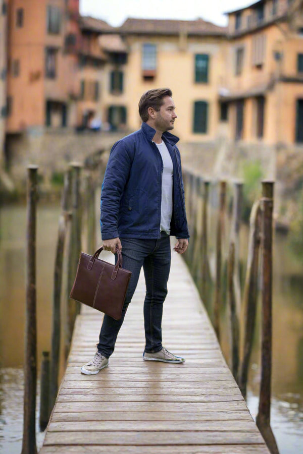 Men’s Laptop Bag - Brown