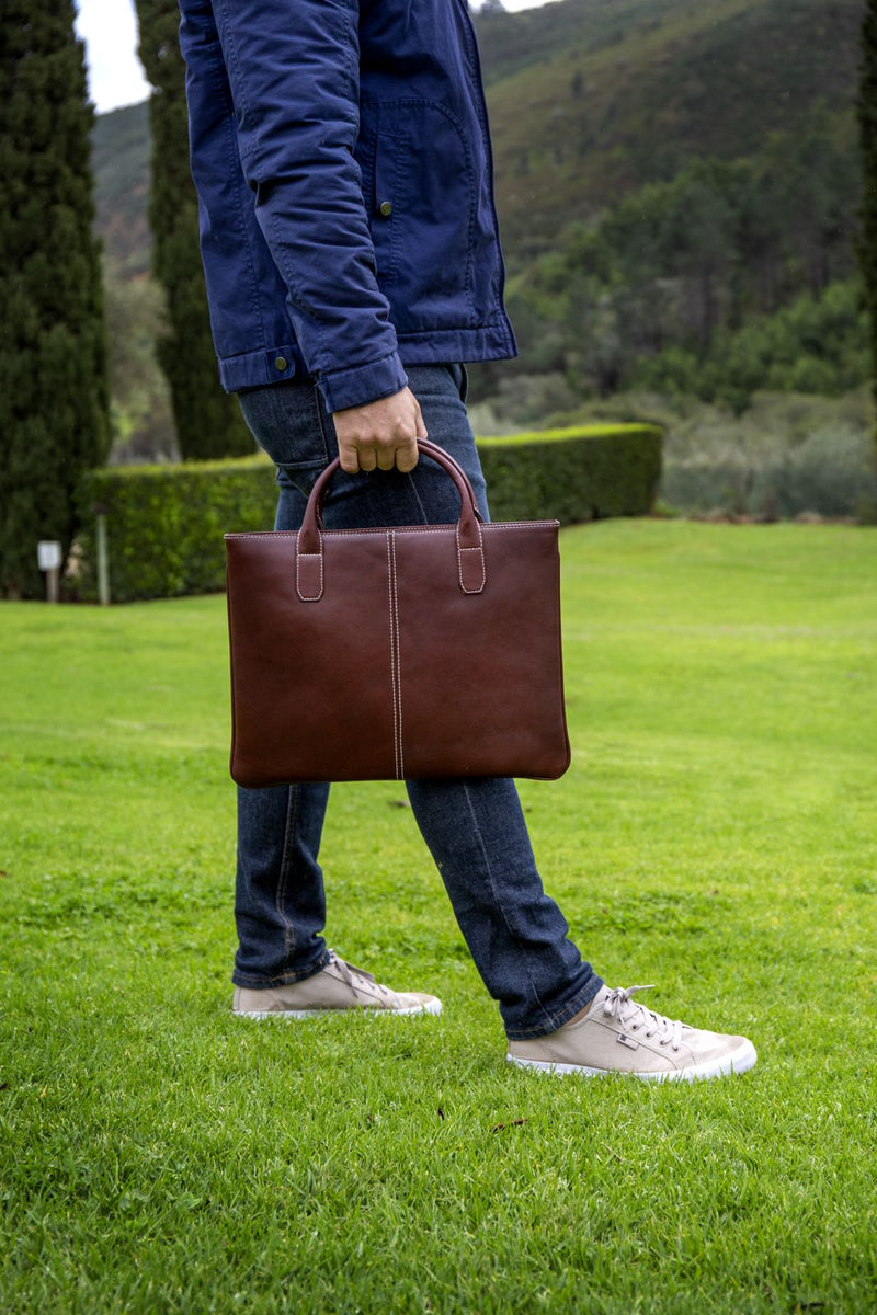 Men’s Laptop Bag - Brown