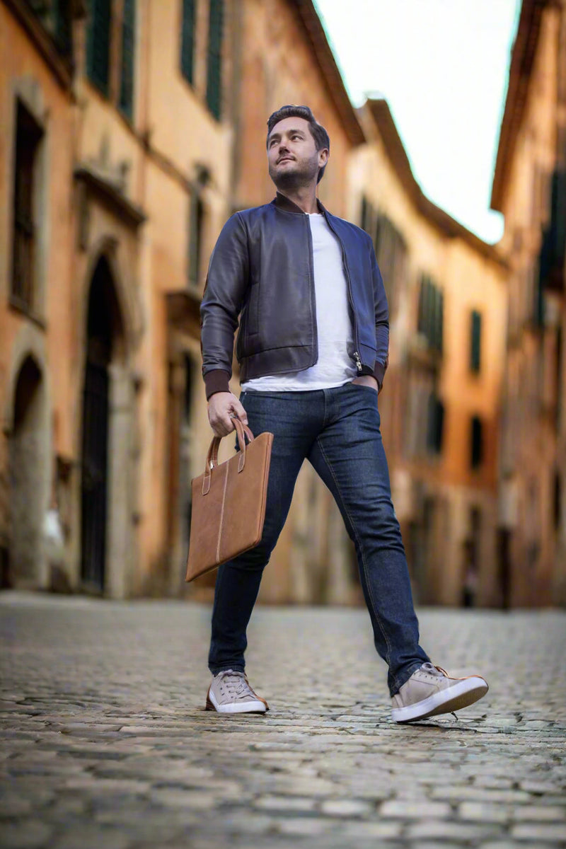 Men’s Laptop Bag  - Tan