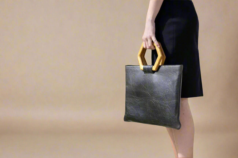The Lady Laptop Bag - Vintage Black