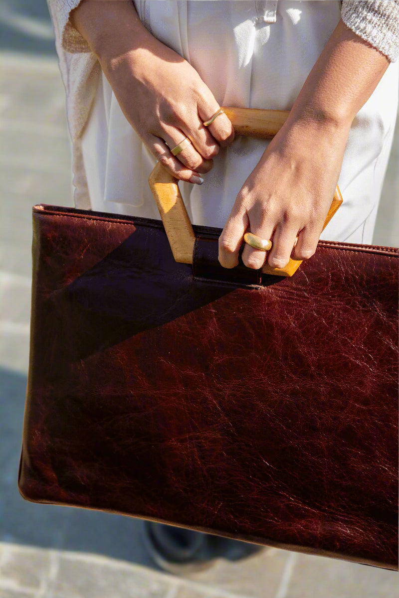 The Lady Laptop Bag - Espresso